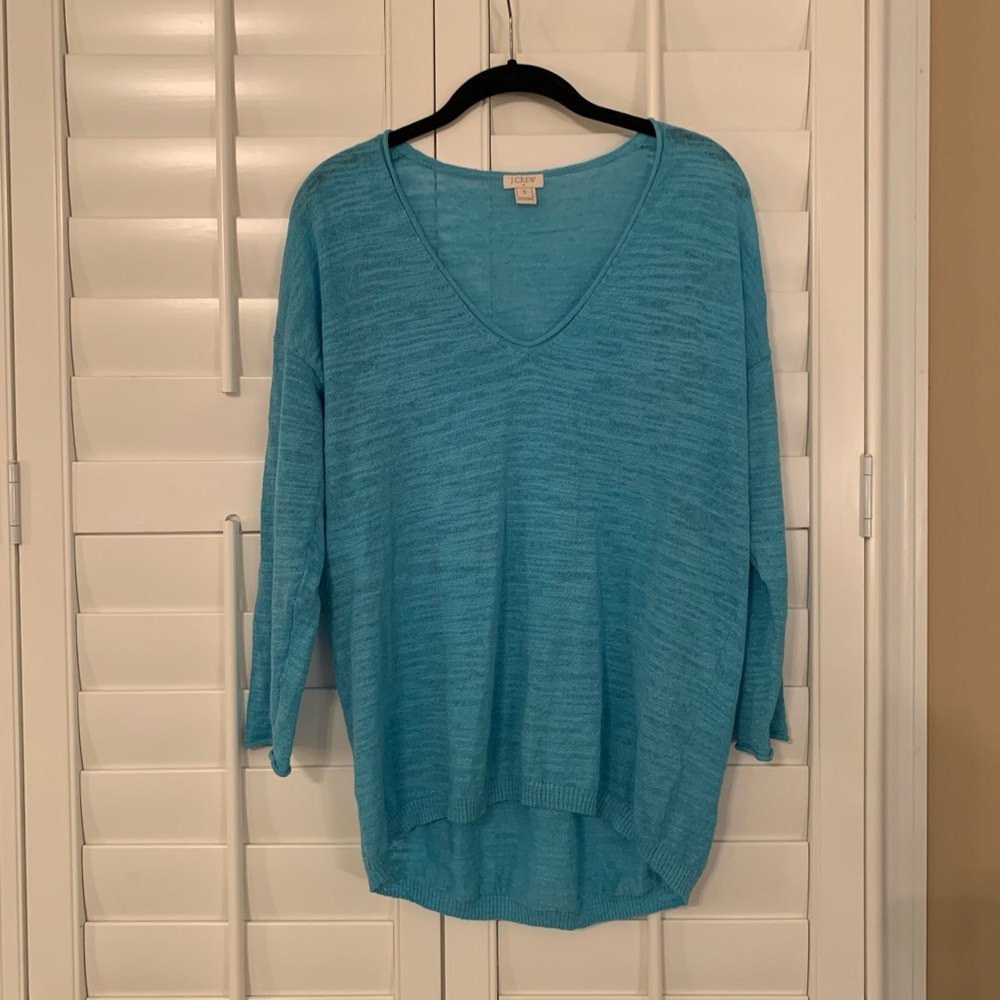 J. Crew Blue Sweater
